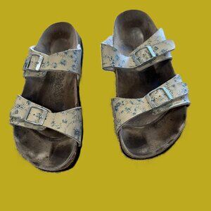 Birki's Flower Women Sandals size EU 39 : USA 8 - 9